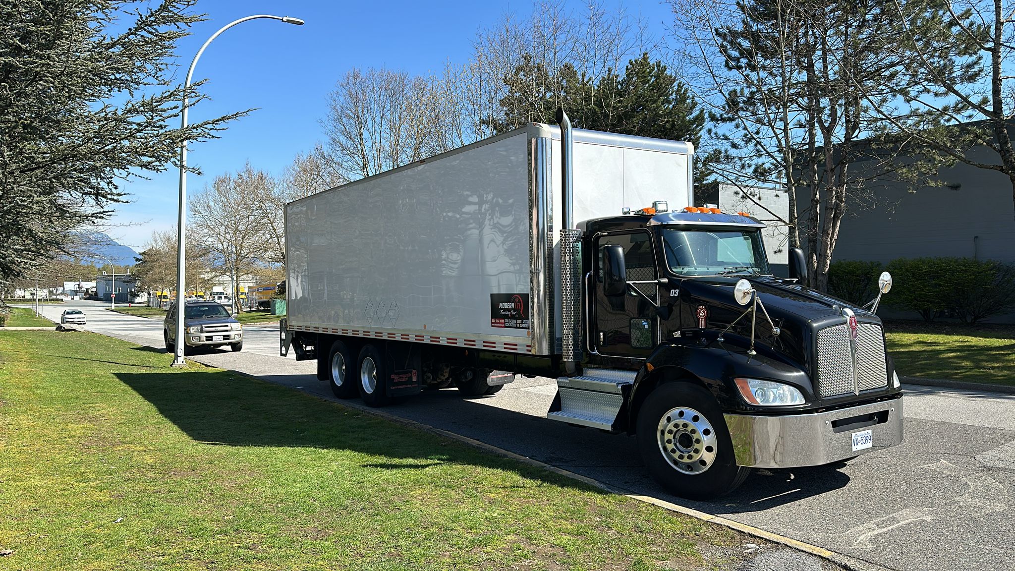 Modern truck fleet
